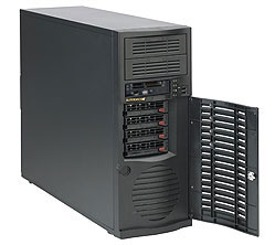 SuperMicro CSE- 733T-500/X10Sri-F/1xXeon 2620v4/32GB RAM ECC/2x256GB SSD/1x2TB SATA/1xQuadro P600/2xGLAN/500W