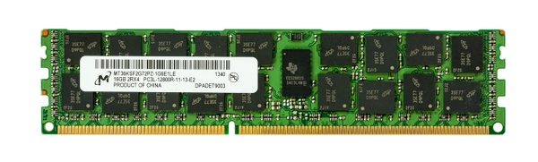 RAM 16GB DDR3 RDIMM ECC Micron 1600Mhz