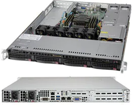 Supermicro SYS-5019P-WTR ( X11SPW-TF, CSE-815TQC-R504WB)1 x Intel Xeon 6246/4x32GB DDR4 RDIMM/2x960Gb SSD PM883/2x10G LAN/2x500W